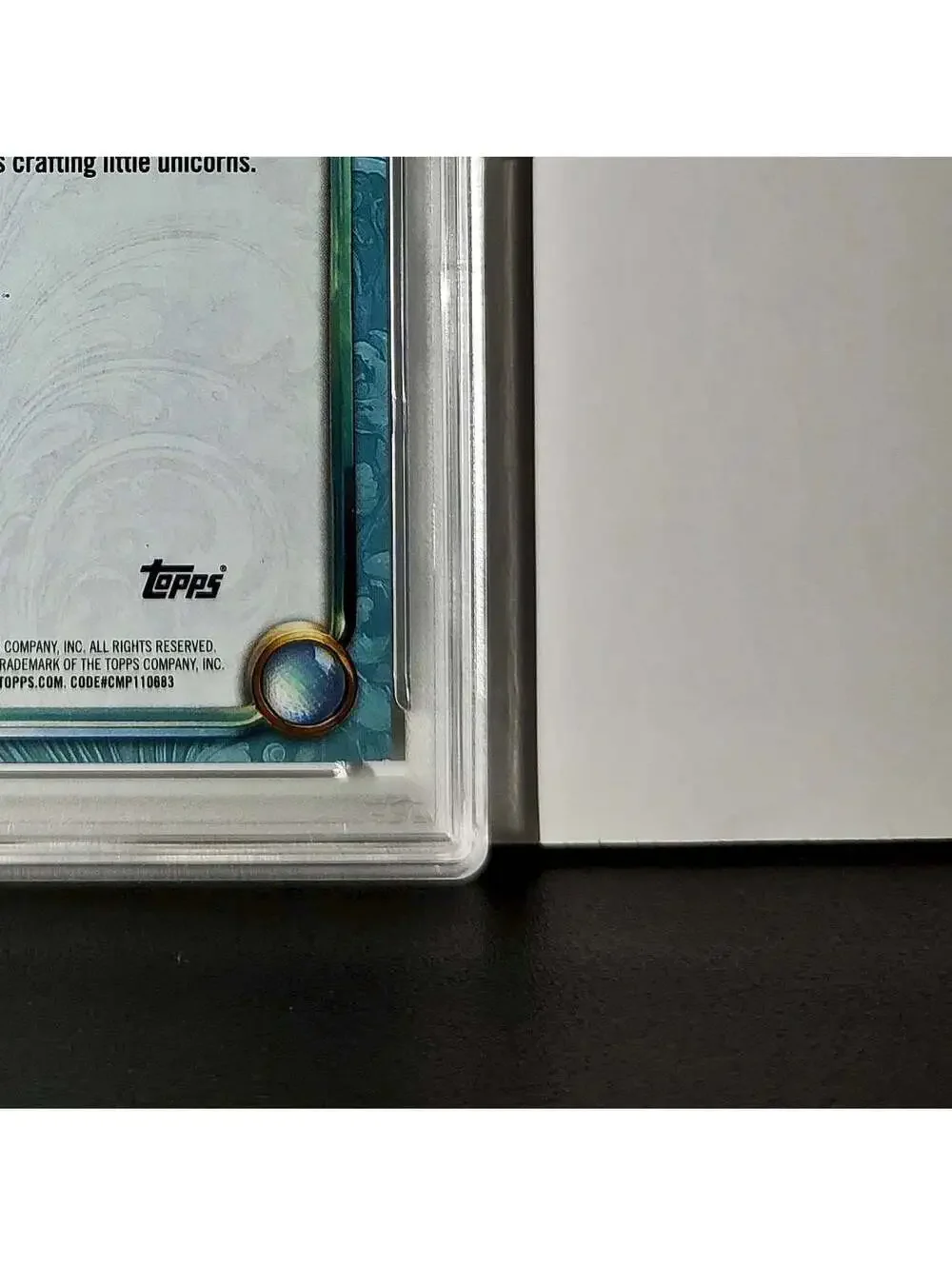 Vladimir 2025 Topps Disney Wonder #144 Diamond Card Tangled PSA 7